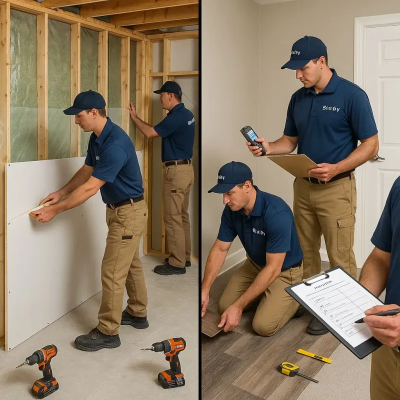 Repairs and Reconstruction process in Matador, TX